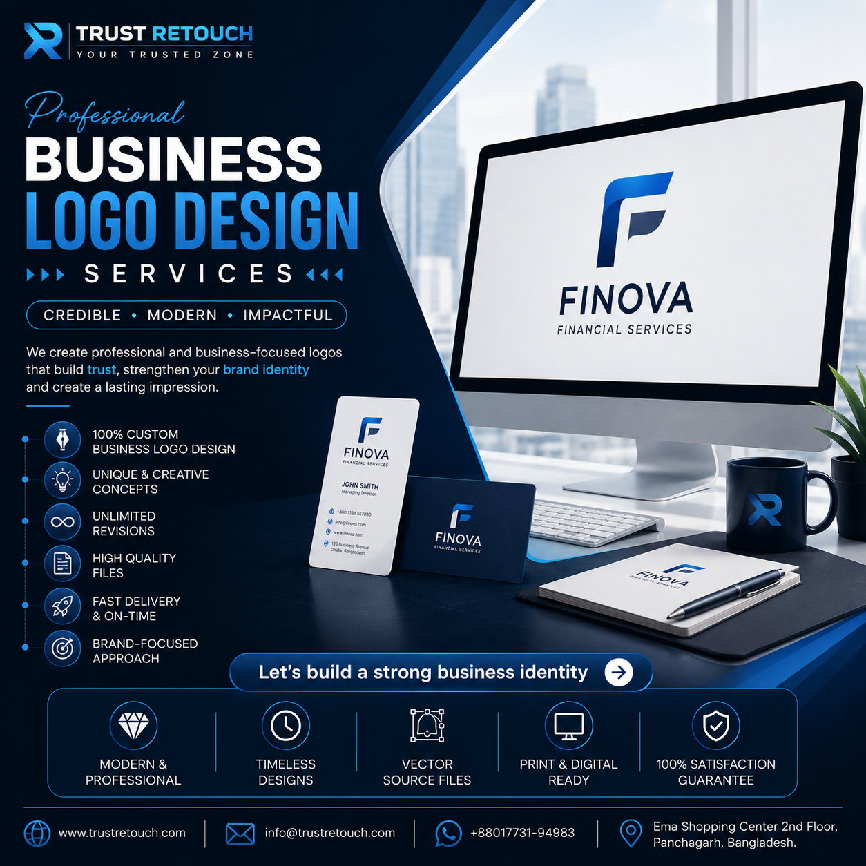 Service showcase